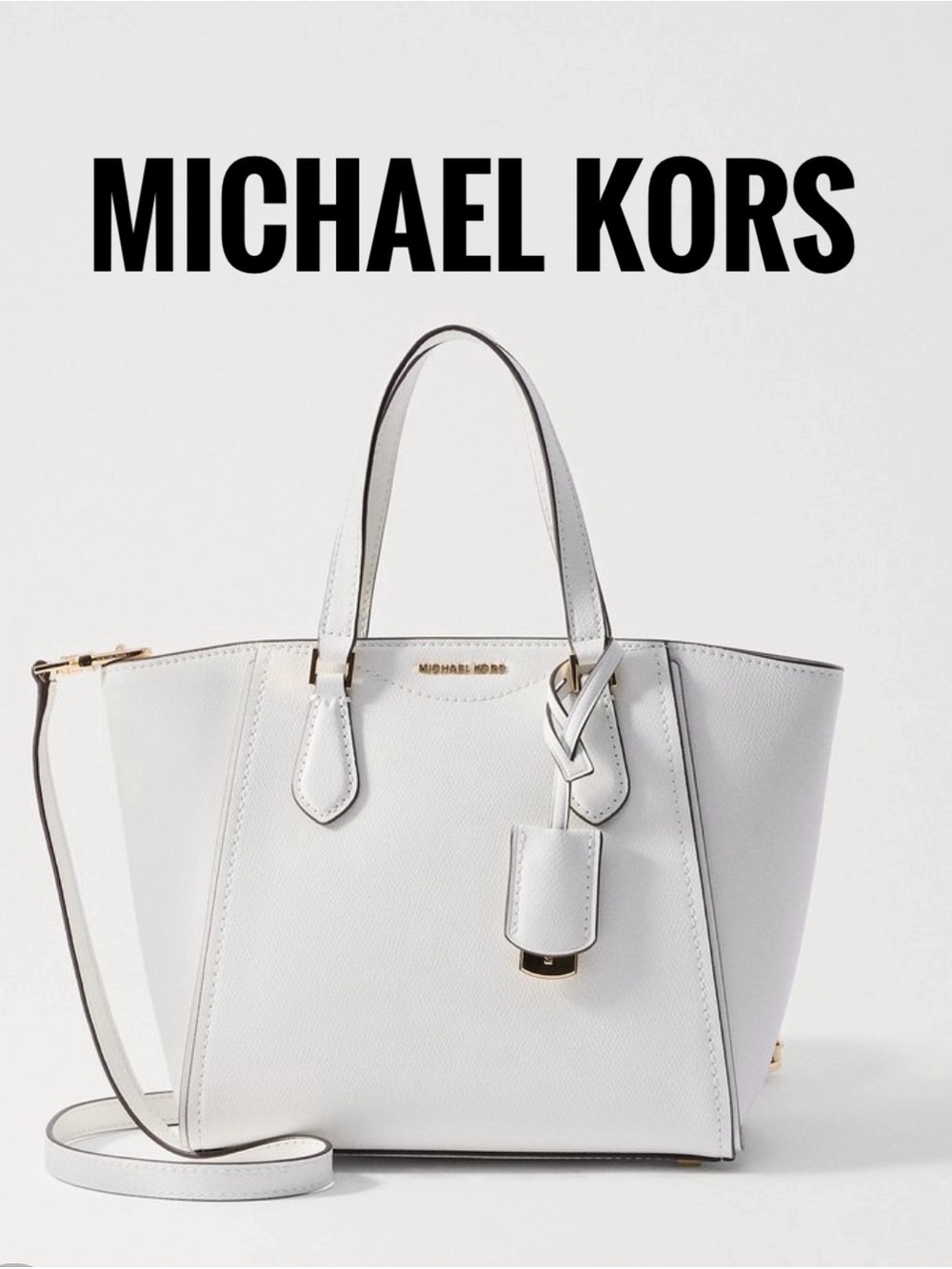 Michael Kors Taryn White Bag ✨brand new